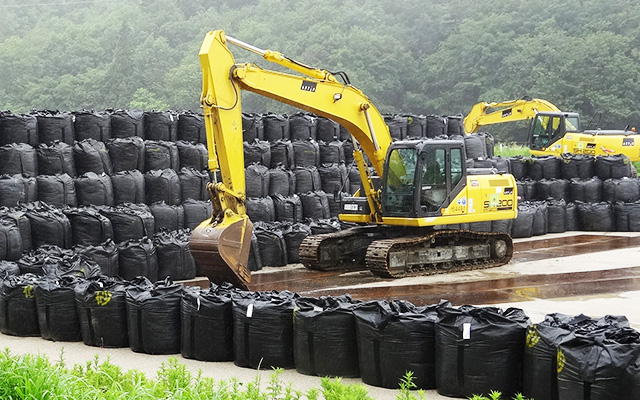 中間貯蔵施設設置に伴う土地建物等調査等